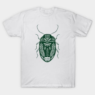 Folk beetle dark green T-Shirt